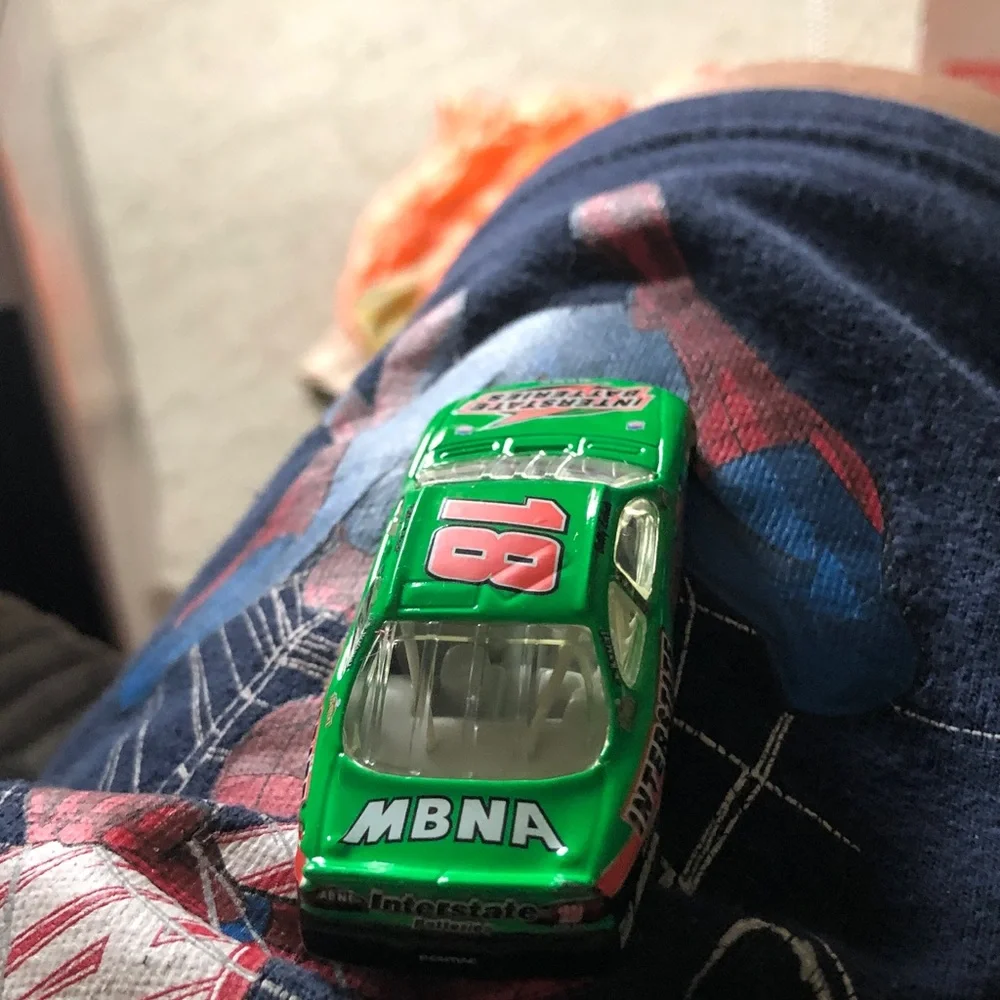 Green Interstate Batteries #18 Toy Race Car